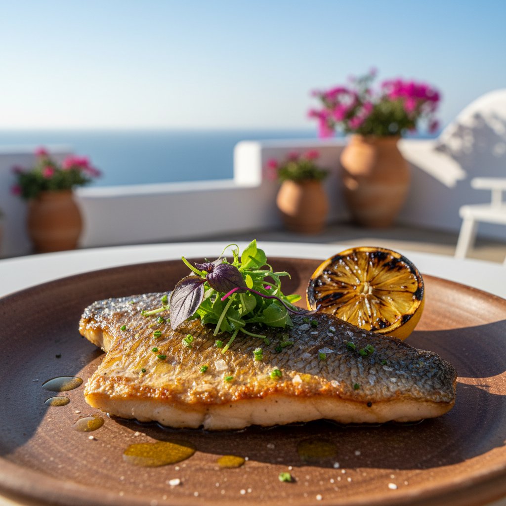 Pan-Seared Mediterranean Branzino with Citrus Gremolata
