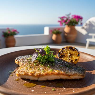Pan-Seared Mediterranean Branzino with Citrus Gremolata