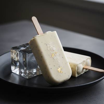 Tahitian Vanilla & Salted Brown Butter Mousse Pops