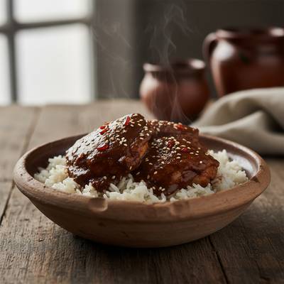 One-Pot Smokey Cacao Chicken & Rice