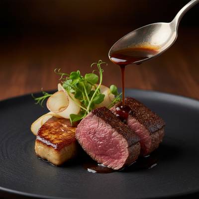 Le Festin d'Hiver de 1902: Medallion of Venison with Foie Gras and Perigord Truffle Jus