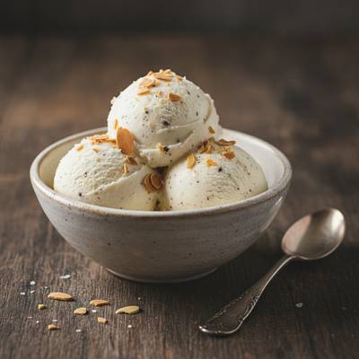 Creamy Vanilla Bean & Toasted Almond Keto Frost